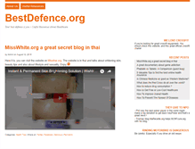 Tablet Screenshot of bestdefence.org